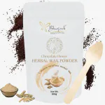Bluejack Chocolate Flower Herbal waxing powder painless hair removal wax Wax (100 g)