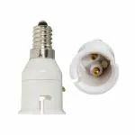 ALUCIFIC White E14 to B22 Converter Holder for Bulb