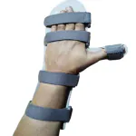 Cock Up Splint Palm Support Elbow Support Hand Support For Wrist Hand Full Cockup Stroke & Paralysis Splint |30CM | Free Size (For Left Hand)