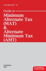 Taxmann's Guide to Minimum Alternate Tax (MAT) & Alternate Minimum Tax (AMT)