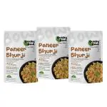 Quickybowl Ready to Eat Paneer Bhurji (Pack of 3)