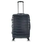 it luggage Prosperous Duraliton Hardsided Suitcase Expandable Medium Full Armour Protection Strongest Travel Bag 8 Wheel Trolley 16-2379-08 Metallic-Grey , 63 cms