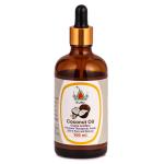 KUNJ Coconut oil (Cocos nucifera) 100% Pure & Natural Undiluted Therapeutic Grade. Cold Pressed. For Baby Massage, Hair Care, Skin Care, Massage & Cooking. 100ML