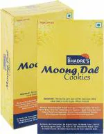 Dr.BHADRE'S Moong Dal Cookies 600 gm ( 300 gm X 2 ) | No Maida & No Preservative | Cookies Biscuits Combo Pack
