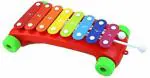 Sanjary Multicolor Plastic Xylophone - 3 Plus Years