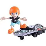 DOMENICO Cartoon Theme Multicolor Electric Stunt Scooter Skateboard with Light Music 4 to 10 Years 9.5x19.5x26 cm