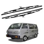 OE-PLUS Black Windscreen Wiper for Maruti Omini 1998 Pack of 2 (13 Inch)