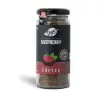Dyne Instant Coffee Powder (Juicy Raspberry Flavour) - 60 Grams | Premium Freeze Dried Flavoured Coffee | Hot & Cold Coffe