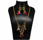 JAYA VISION ENTERPRISES Tassels & Copper metal chain Necklace-tg57