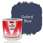 Berger Luxol Hi Gloss Metal & Wood Paint | Mirror-like Gloss | Tough Coating | OXFORD BLUE | 200 ML | For Wooden and Metal surfaces