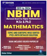 IFAS NBHM Mathematics Book 2011-2024 Previous Year Question with Solutions National Board of Higher Mathematics - Topic & Subtopic wise PYQ for MSc and PhD Exams - IFAS Publications