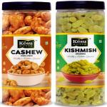 Kesu Nuttz Kaju Peri & Green Kishmish 100% Natural Premium Quality Pack Of 2(250X2) 500Gm
