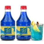 Dhampur Green Blue Curacao Tangy Mocktail Syrup 900ml (2Pc x 300ml)