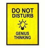 DONOT DISTRUB WARNING STICKER 60CM X 45CM