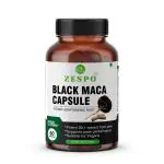 Zespo Black Maca Root Extract 1200mg 60 Capsules | 20:1 Peruvian Adaptogen for Energy, Stamina & Performance | Premium Herbal Supplement for Men & Women