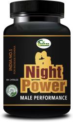 Inlazer Nightpower Herbal Supplement, 30 capsules