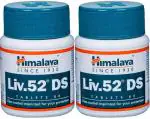 Himalaya Liv.52 DS Medicine (2 Packs, 60 Tablets in Each Pack)