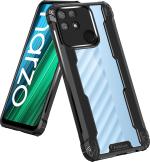 KWINE CASE Realme Narzo 50A Black Plastic Back Cover