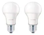 Philips Ace Saver Base E27 7-Watt Led Bulb (Pack Of 2, Warm White)