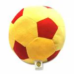 GOLDENHUB TOYS Polyester Golden Hub Teddy Football 75 Cm 32 Panel Cute, Plush/Soft Toy for Boys, Girls and Kids, Super-Soft, Safe, Great Birthday Gift (75 Cm_Yellow/Red)…