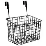 Livzing Compact Over The Cabinet Organizer Door Hanging Rack Shelf (Black)