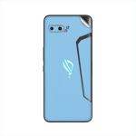 GADGETSWRAP Premium Material Skin Vinyl Decal Sticker Compatible With Asus Rog Phone II - Light Blue Glossy