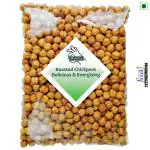 Momsy Premium Roasted Chana Without Skin| Bhuna Chana| Roasted Chickpeas (950gm)