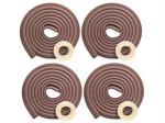 BabySafeHouse Furniture Edge Guard Strip for Baby Proofing & Child Safety, Brown Color-(26ft-Pack of 4)