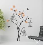 Sticker Studio Vinyl Tree With Causes Wall Sticker 60 cm X 83 cm