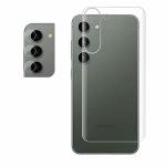 LEPIZ Camera Lens Nano Glass + Anti Scratch TPU Back Guard for Samsung Galaxy S23 5G