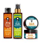 BE MATURE - Jerry Intimate Wash (100ml), Balls Intimate DEO spray (100ml) & Sack Soothing Cream (50gm), Intimate hygiene kit Pack for Mature Men