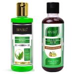 Doviko Aloe Vera Shampoo And Amla Bhringraj Oil - Pack of 2