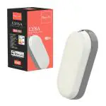 Fybros Warm White Lysa Waterproof Outdoor Round Focus Wall Led Lights For Home And Garden 20 Watts