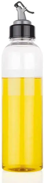 KATHIYAWADI SALES Transparent Plastic Cooking Oil Dispenser Bottle Spout 1000 ml