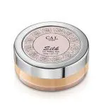 C.A.L. Los Angeles Loose Powder for Women, Makeup Setting Face Powder, Soft Long Lasting Full Coverage for All Skin Type, Silk Mattifying Foundation Powders High Definition Look for Parties (Caramel)