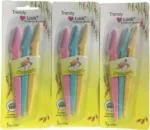 OPTRA-Crli Fashion Trendy Look Hair Removal Shaving Trimmer Eyebrow Shaping Razor (Set Of 3)