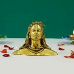 pujaNpujari Pital Adiyogi for Home Decor and Pooja