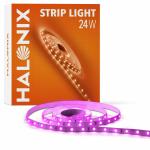 Halonix 24W 5m 300 LED Strip Light Without Driver (Pink)
