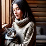 Love Creation A4 Size poster print for creative wall art- tender-moments-8470(Non Sticker)