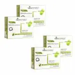 Sara Soul of Beauty Green Apple 4-Step Fruit Facial Kit for All Skin Types | Pack of 4 | 200gm
