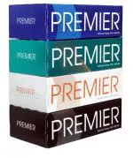 Premier Box Face Tissue Papers 100 Pulls 2Ply (Pack of 8-800 Pulls, 1600 Sheets)