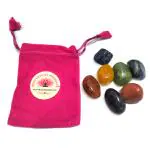 Reiki Crystal Products 7 Chakra Tumble Stone Kit For Reiki Healing Crystal Healing
