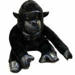 Mapache^TM Gorilla Soft Toy for Kids and Young Girls,Soft Fur, 4FTS,Color(Black)