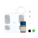 Actofit Body Fat Analyser Smart Scale Pro | Segmental Analysis | Highly accurate | Complete Digital Body Composition Monitor of 24 paramaters including BMI, Skeletal Muscle, Protein