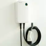 Zevpoint EV Charger 7.2Kw Model Swift Pro (Type 2, 20Ft Cable, 32A Single Phase, Smart Touch Screen, Current Control, Password, Indoor/Outdoor Use)