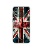 Casotec London Flag wallpaper Design Printed Silicon Soft TPU Back Case Cover for Motorola Moto G52 4G