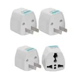 Hi-Plasst Universal Socket Flat Blade Plug Type A Us Type Power Converter Adapter For Usa, Canada And Mexico And More