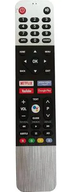 NixGlobal Smart 4K Led Lcd Without Voice Function Remote Controller For Thomson 4K Smart Led Lcd Hdtv
