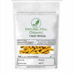 NATURAL HILL ORGANIC Pure Natural Haldi Whole | Bark| Berberis aristata | Indian Barberry 200 Gram For Joint Support 
