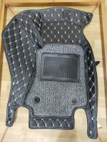 Bluzon Leather Standard Mat For Mahindra Marazzo (Black)